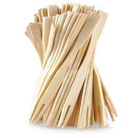 SNACKGABELN Bambus 100 Stück. - Kirschbaumfarben, Holz (9cm) - Excellent Houseware