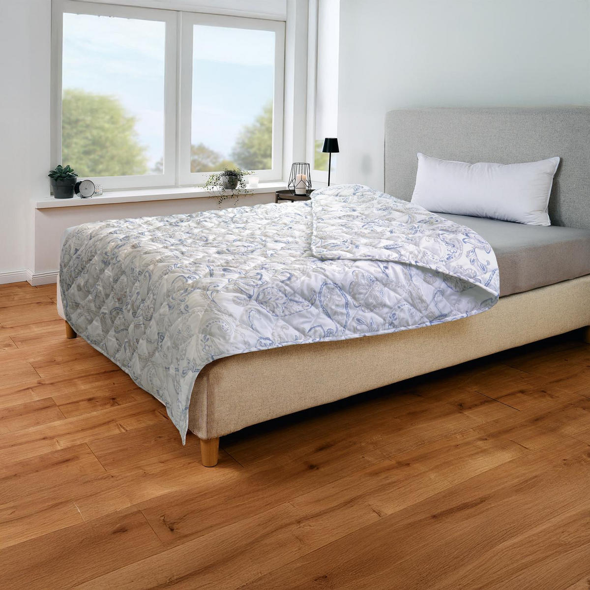 BETTDECKE Basic 135x200 cm - Weiß, Textil (135/200cm) - CloudComfort