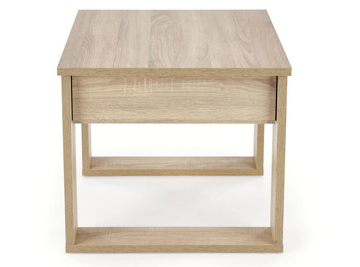 COUCHTISCH Nea Eiche Sonoma 60 / 60 / 52cm - Eichefarben, Holz/Holzwerkstoff (60/60/52cm) - Feldmann-Wohnen