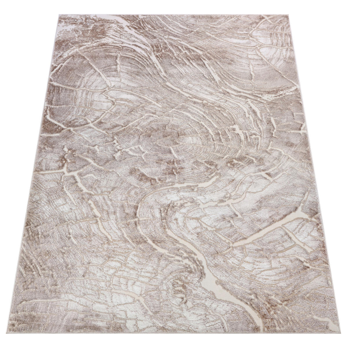TEPPICH COMO Beige 200/300 cm - Beige, Kunststoff (200/300cm) - Tapiso