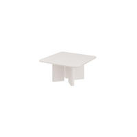 COUCHTISCH quadratisch Cashmere matt 80/80/50 cm - Beige, Holzwerkstoff (80/80/50cm) - designimpex