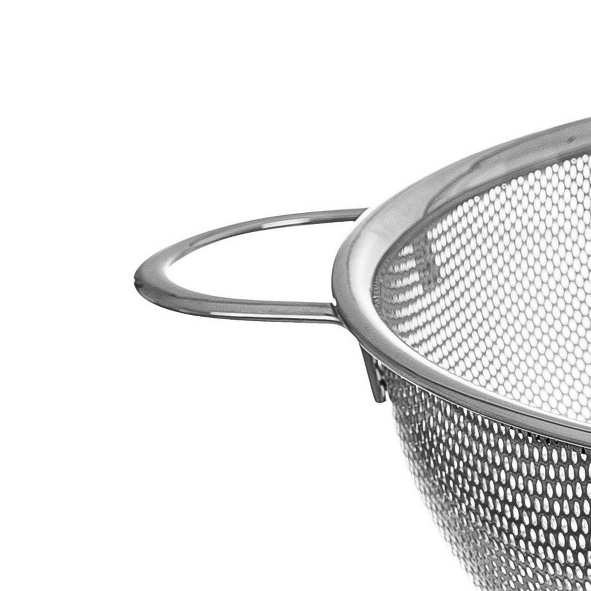 KÜCHENSIEB ANETT Silber 28,5 cm - Silberfarben, Metall (28.5cm) - Orion 