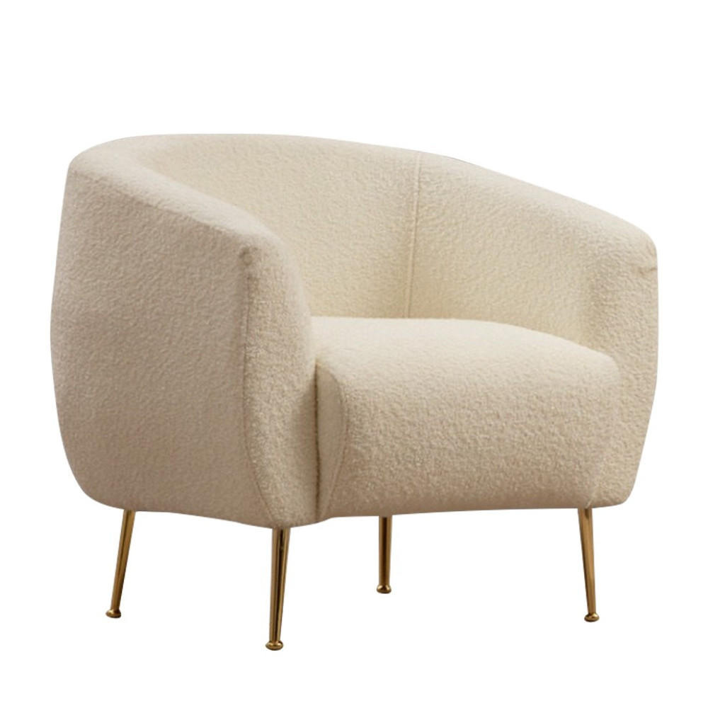 SESSEL Garcia Beige - Beige, Holz (82/82/70cm) - Concept Usine