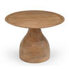 BEISTELLTISCH rund aus Mangoholz Ø60cm, natürlich - Braun, Holz (60/60/42cm) - Giga Meubel