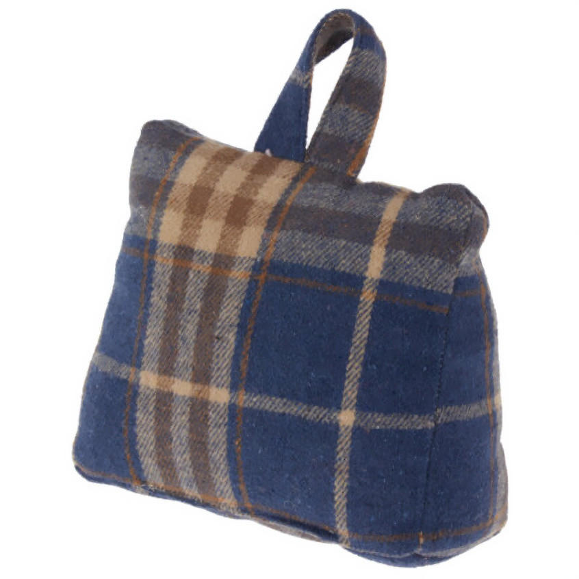 Home Styling Collection Türstopper Blau 8x17 cm