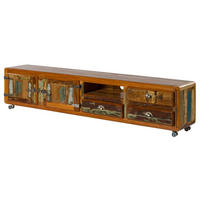 TV-BOARD Altholz 240x40x50 mehrfarbig lackiert FREEZY #45 - Multicolor, Holz (240/50/40cm) - Massivmoebel24