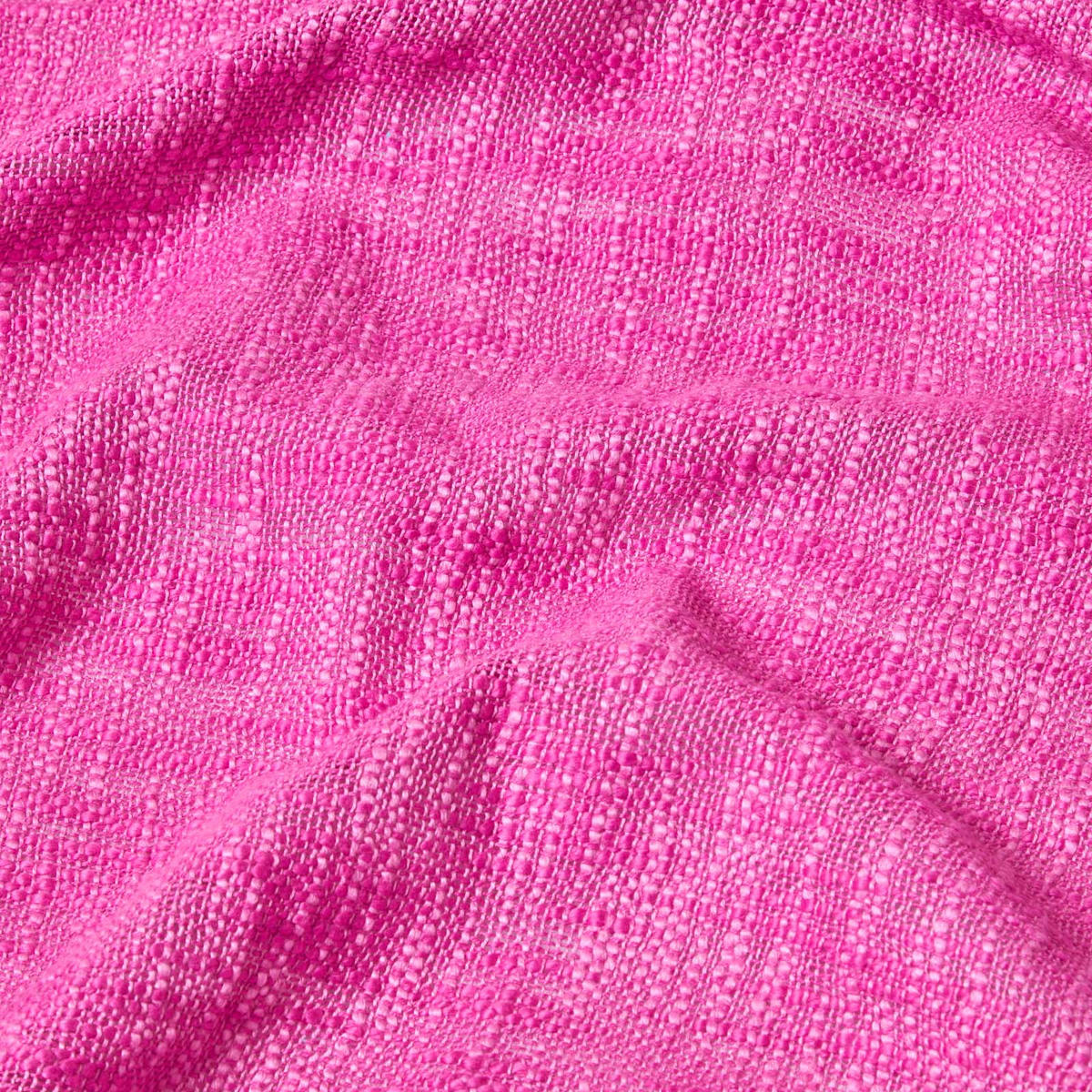 TAGESDECKE Nirvana Slub 255/360 cm, 100% Baumwolle - Rosa, Textil (255/360cm) - Homescapes