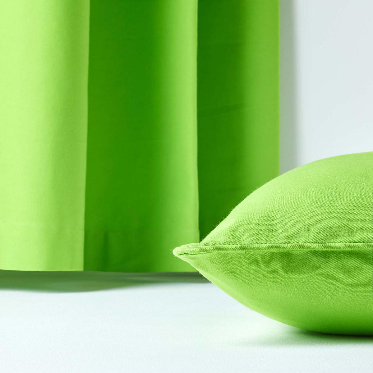 KISSENHÜLLE grün 30/30 cm, 100% Baumwolle - Grün, Textil (30/30cm) - Homescapes