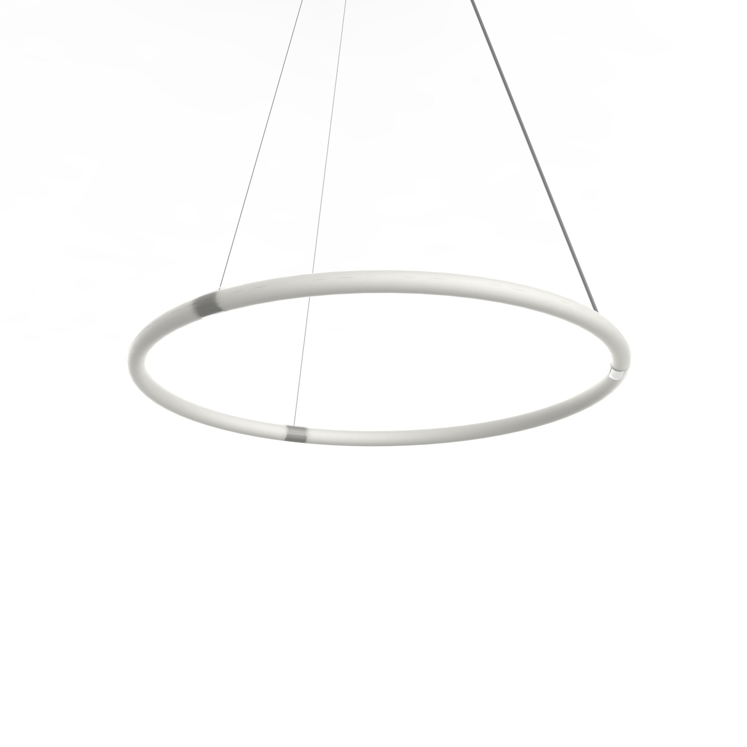 Lumicom Hängeleuchte Weiß 65x3x65 cm