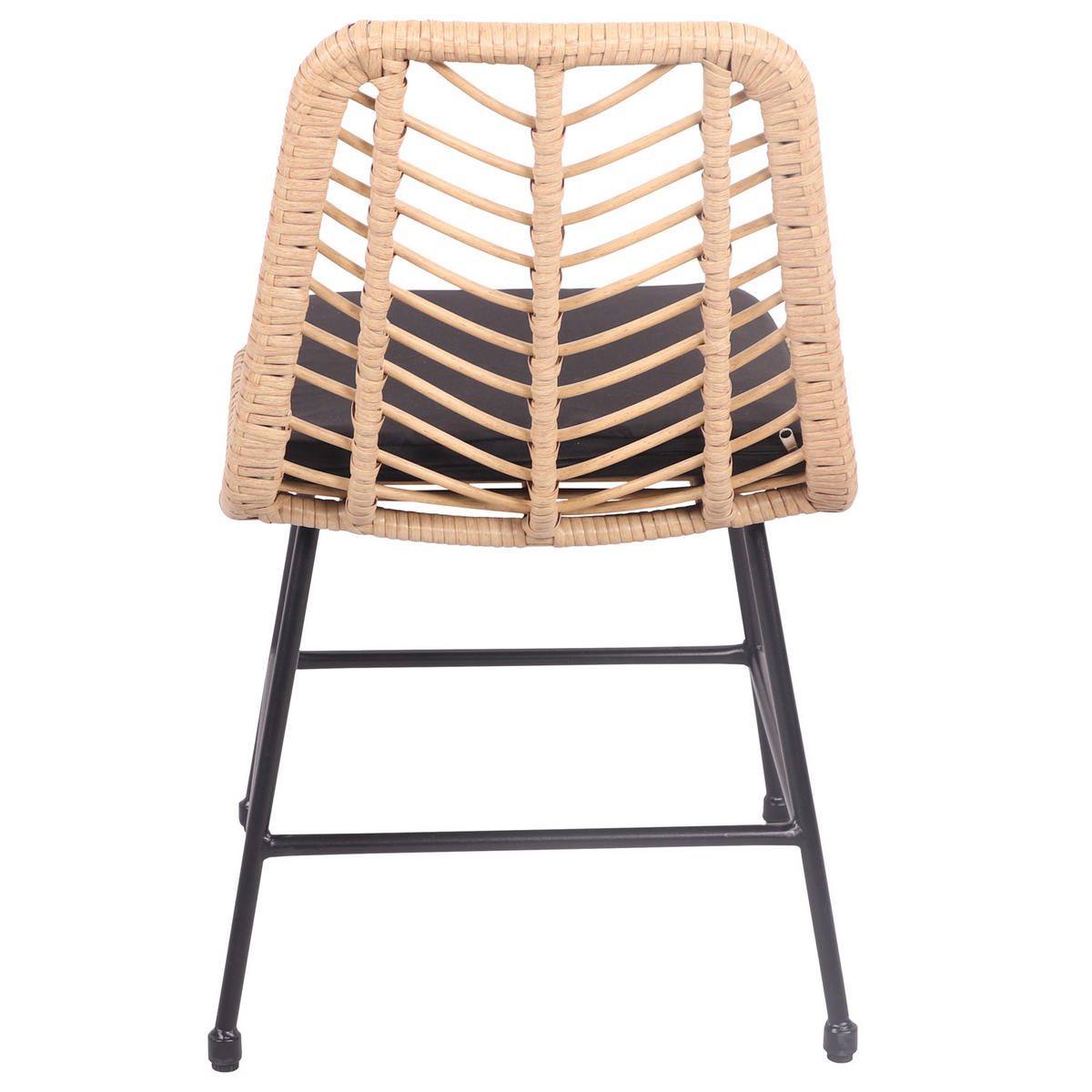 STÜHLE Oka Braun 2er-Set - Braun, Kunststoff (45.5/77.5/62cm) - Happy Garden