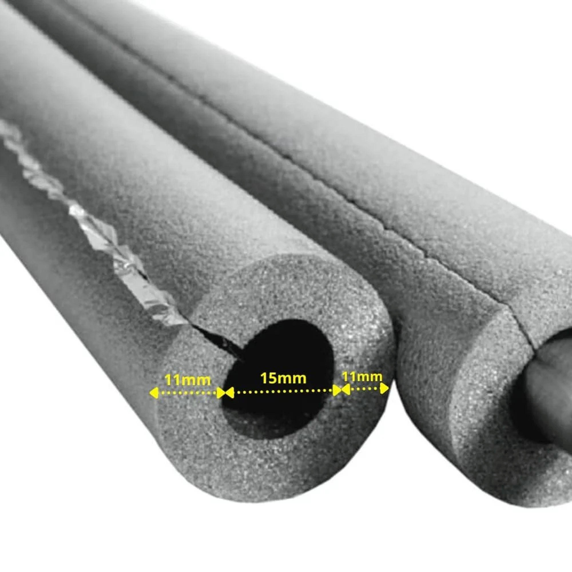Boni-Shop Isolierung Schwarz 3.5x3.5x200 cm