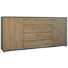 SIDEBOARD Santo Eiche Evoke - Eiche San Remo, Holzwerkstoff (166.5/75.5/35cm) - Vladon