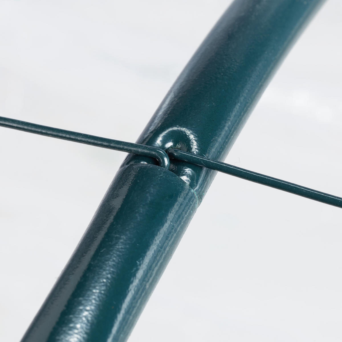 FÓLIOVÝ skleník - průhledná, kov/plast (130/50/60cm) - Relaxdays