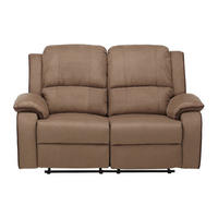 RELAXSOFA - 2 Personen - stoff - taupe Hernani - Taupe, Textil (158/99/96cm) - Vente-Unique