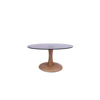 BEISTELLTISCH Faye Braun 75/75/30 cm - Braun, Glas (75/75/30cm) - Livingfurn