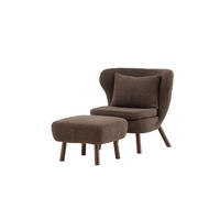 SESSEL RYXO Braun 61x85x80 cm - Braun, Textil (61/80/85cm) - FURNLUX