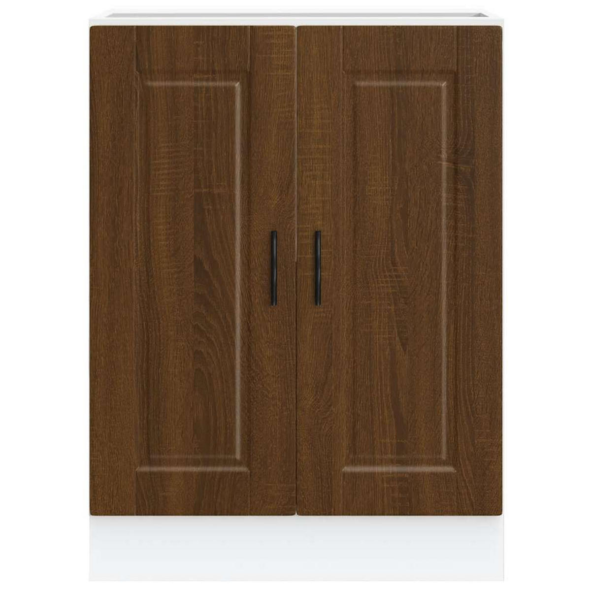 KÜCHENUNTERSCHRANK Theo Braun Eichen-Optik 60x46x81,5 cm - Eichefarben, Holz (60/81.5/46cm) - DELUKE