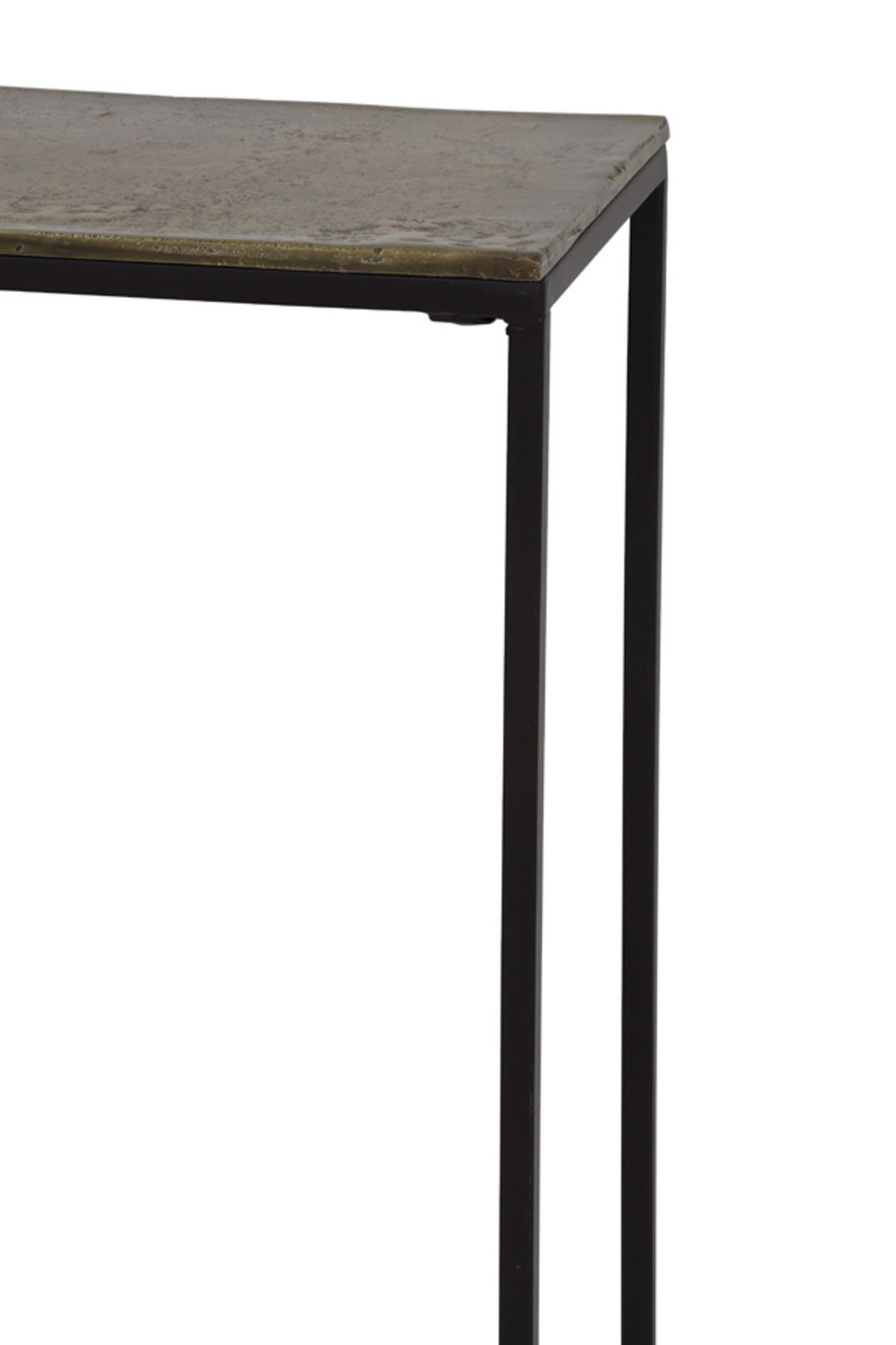 KONSOLENTISCH 2er-Set Hartsville Bronze 119/25/80,5 cm - Bronzefarben, Metall (25/80.5/119cm) - Light & Living