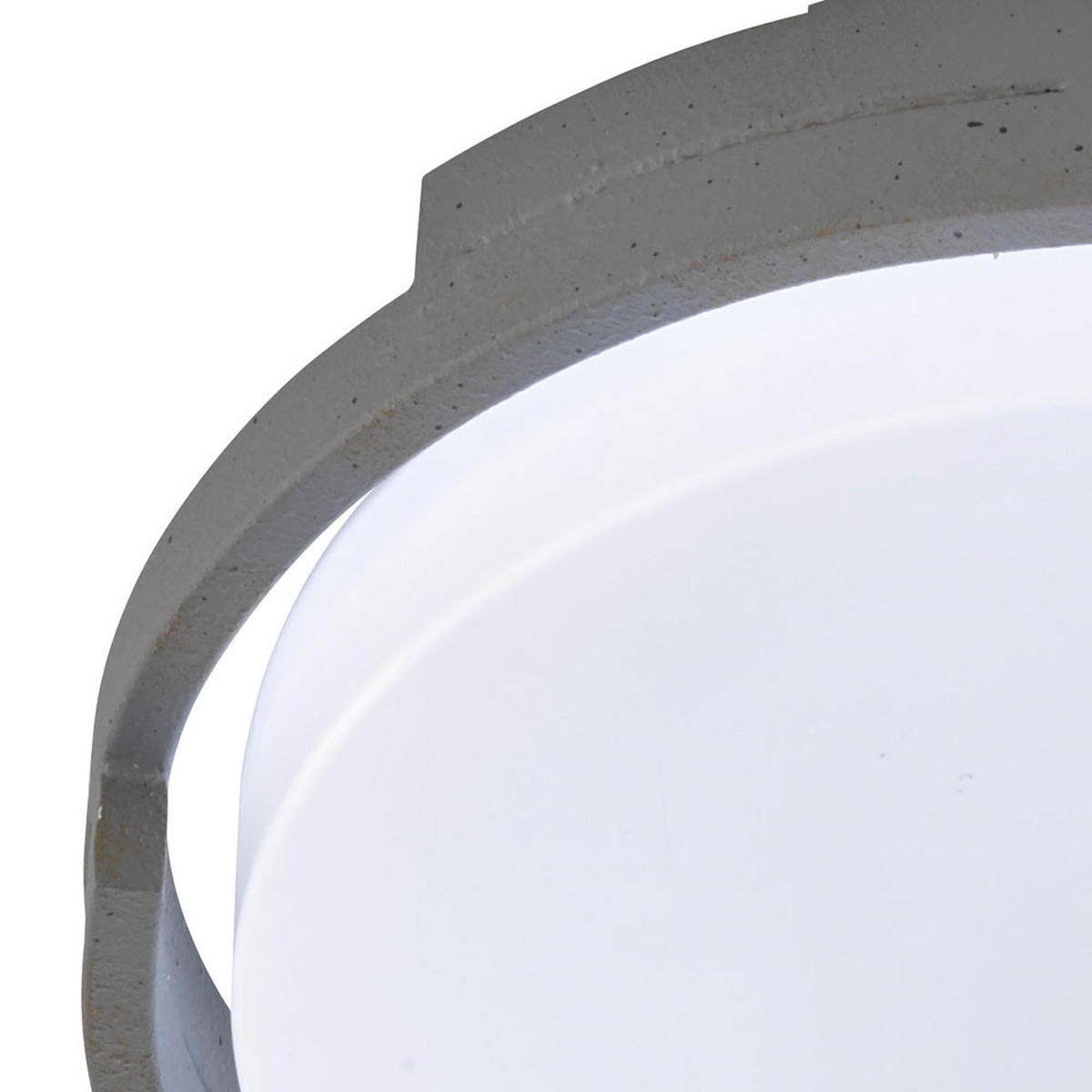 LED DECKENLEUCHTE Metall Grau Weiß - Grau, Metall (30/30/9cm)