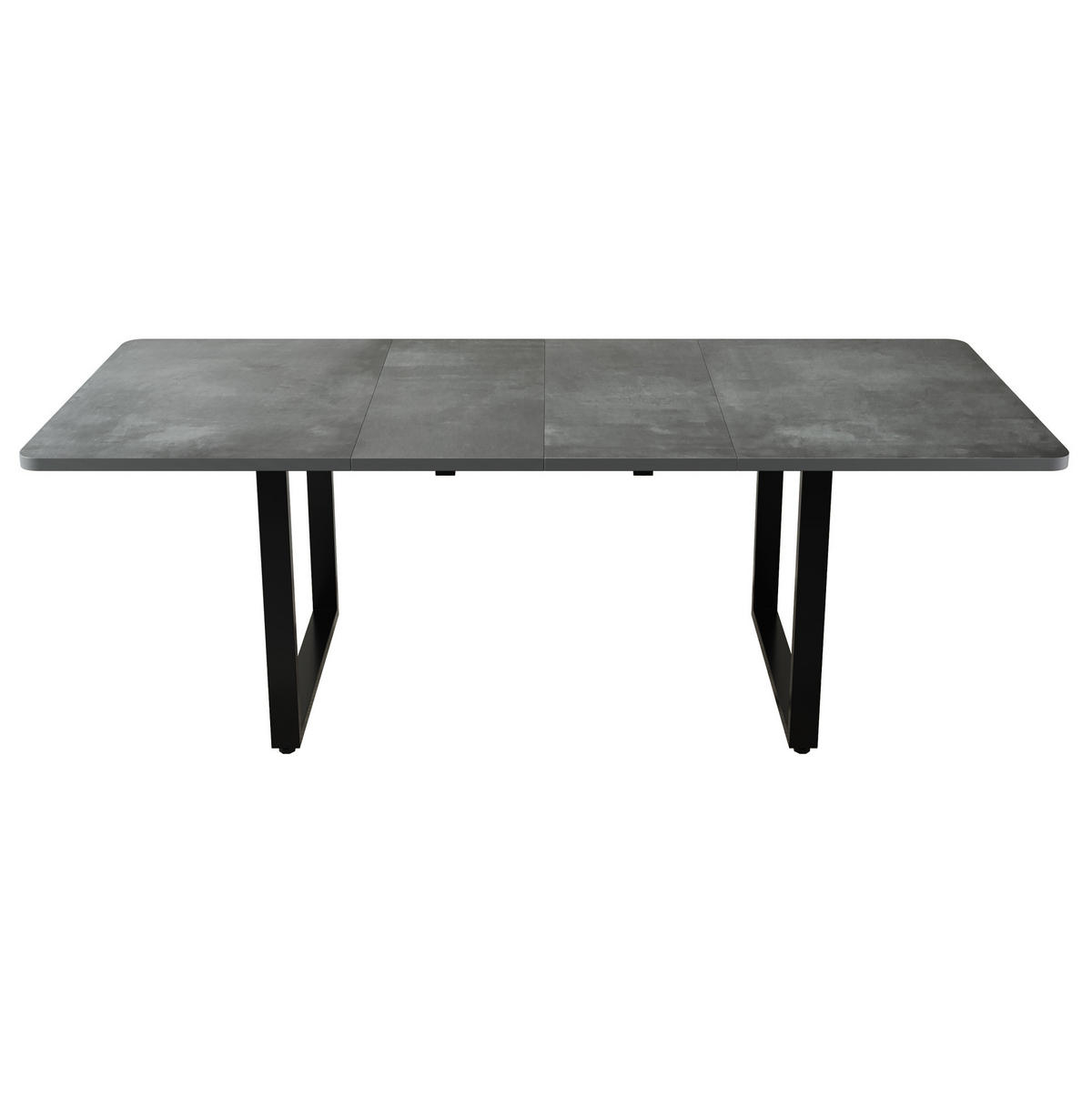 ESSTISCH 140/180/220 x 80 cm in Grau aus MDF, ausziehbar für 6-10 Personen - Grau, Holzwerkstoff (220/90/75cm) - Flora Grace