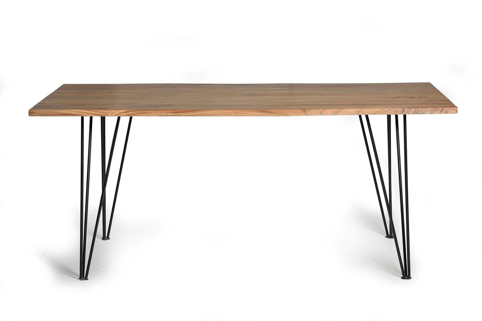 Giner y Colomer Esstisch Braun 100x76x200 cm