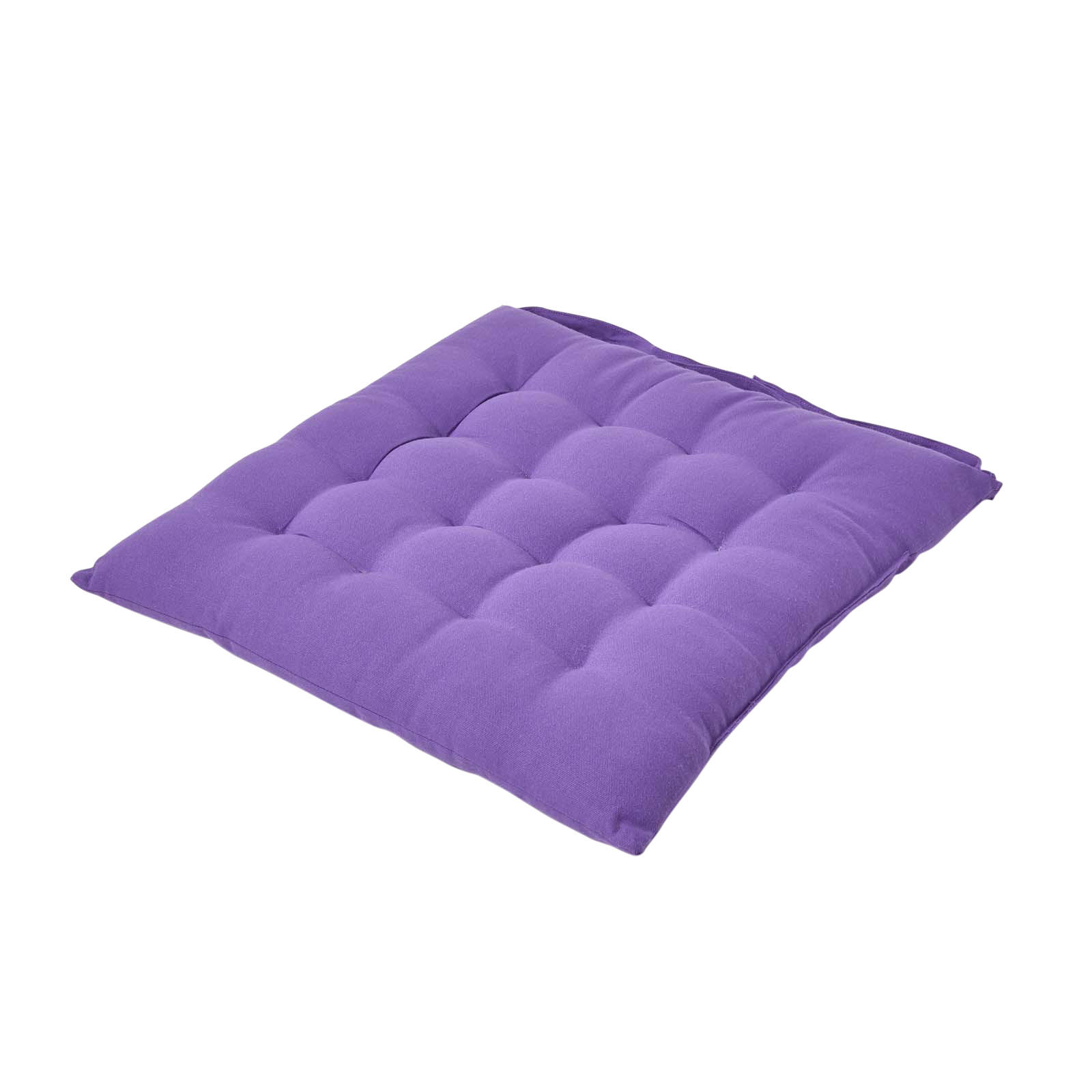STUHLKISSEN lila 40/40/6,5 cm - Lila, Textil (40/40/6.5cm) - Homescapes