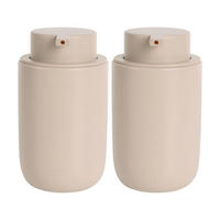 SEIFENSPENDER Keramik Khaki 350 ml - Beige, Keramik (8/14/8cm)