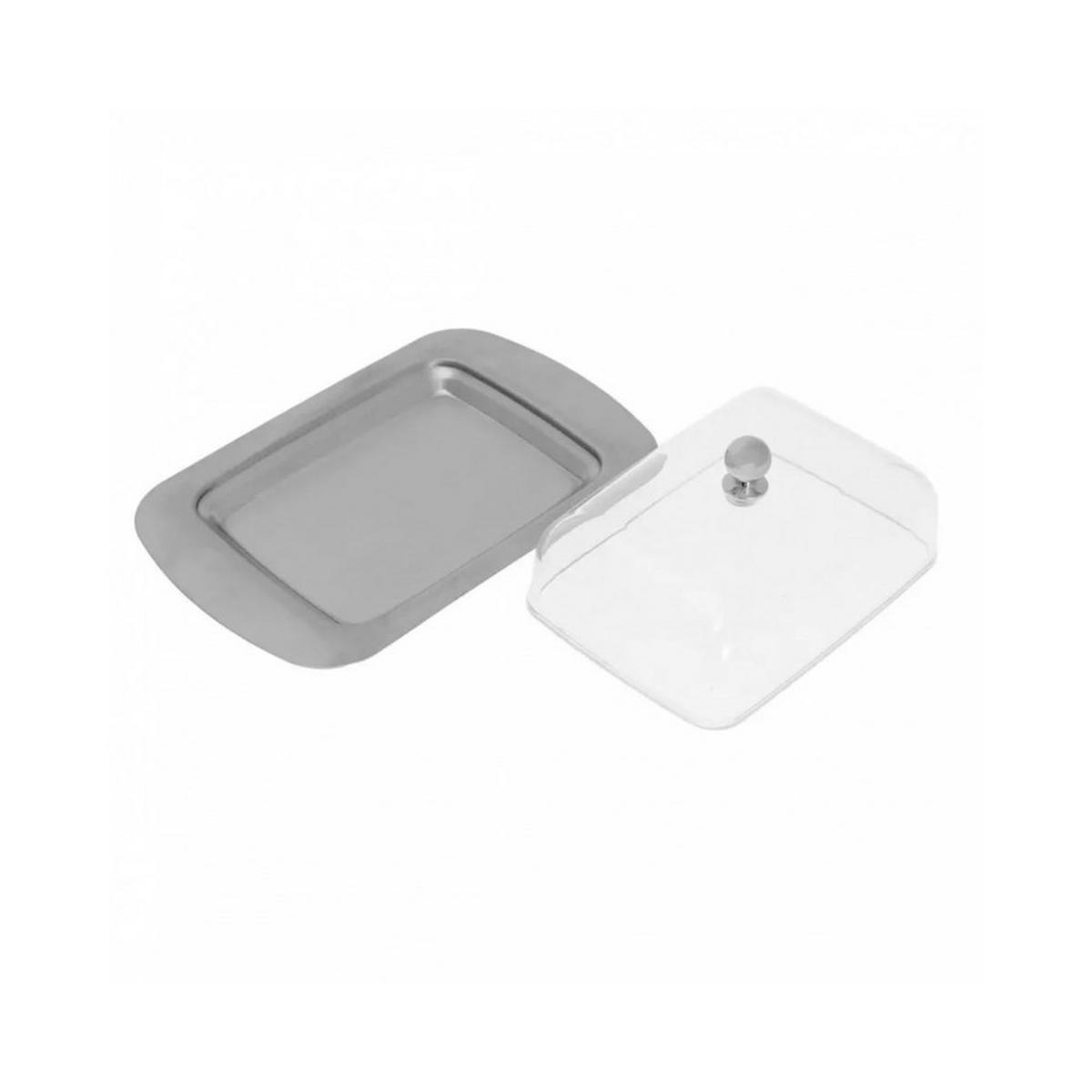 BUTTERDOSE 8086 - Silberfarben, Metall (12/7/19cm) - Kinghoff 