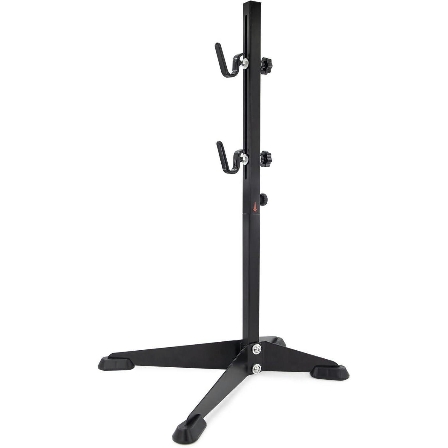 FAHRRADSTÄNDER Reparaturständer höhenverstellbar Schwarz - Schwarz, Metall (36/68.7/40cm)