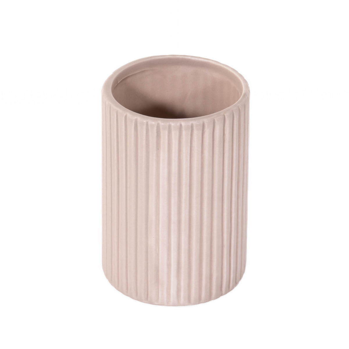BADEZIMMERSET Keramik 4er-Set - Beige, Keramik (21.5/8/24cm)