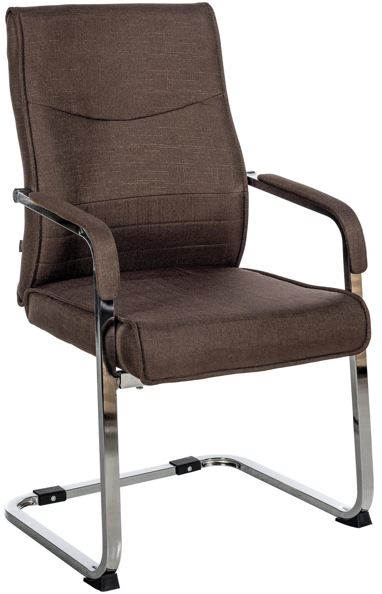 SCHWINGSTUHL Stoff Braun - Braun, Textil/Metall (55/88/60cm) - CLP