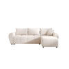 ECKSOFA MOLISA L Itaka 16 Rechts mit Schlaffunktion - Beige, Textil (245/145cm) - Bedante