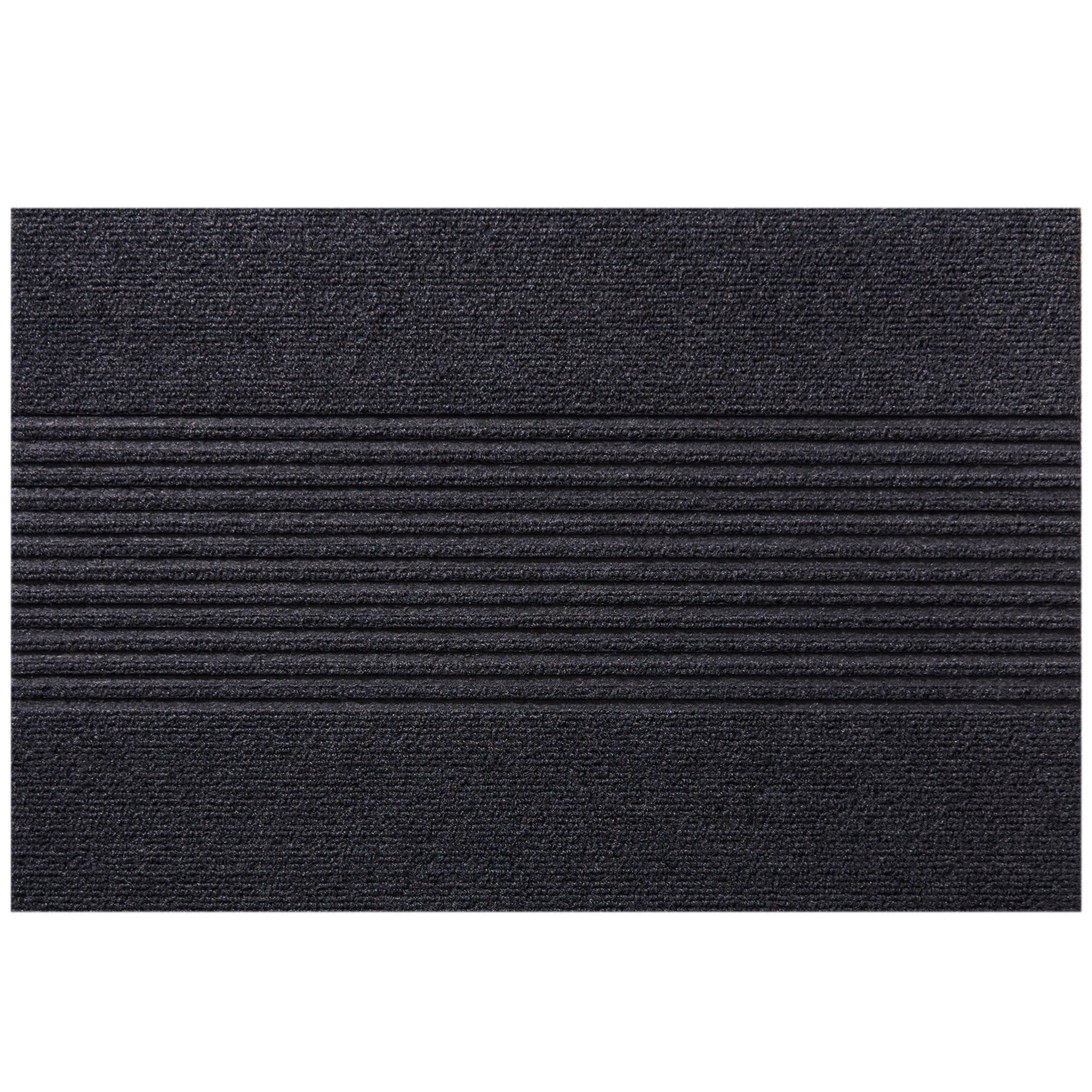 FUSSMATTE 90/150 cm Anthrazit - Anthrazit, Textil (90/150cm) - Blumtal