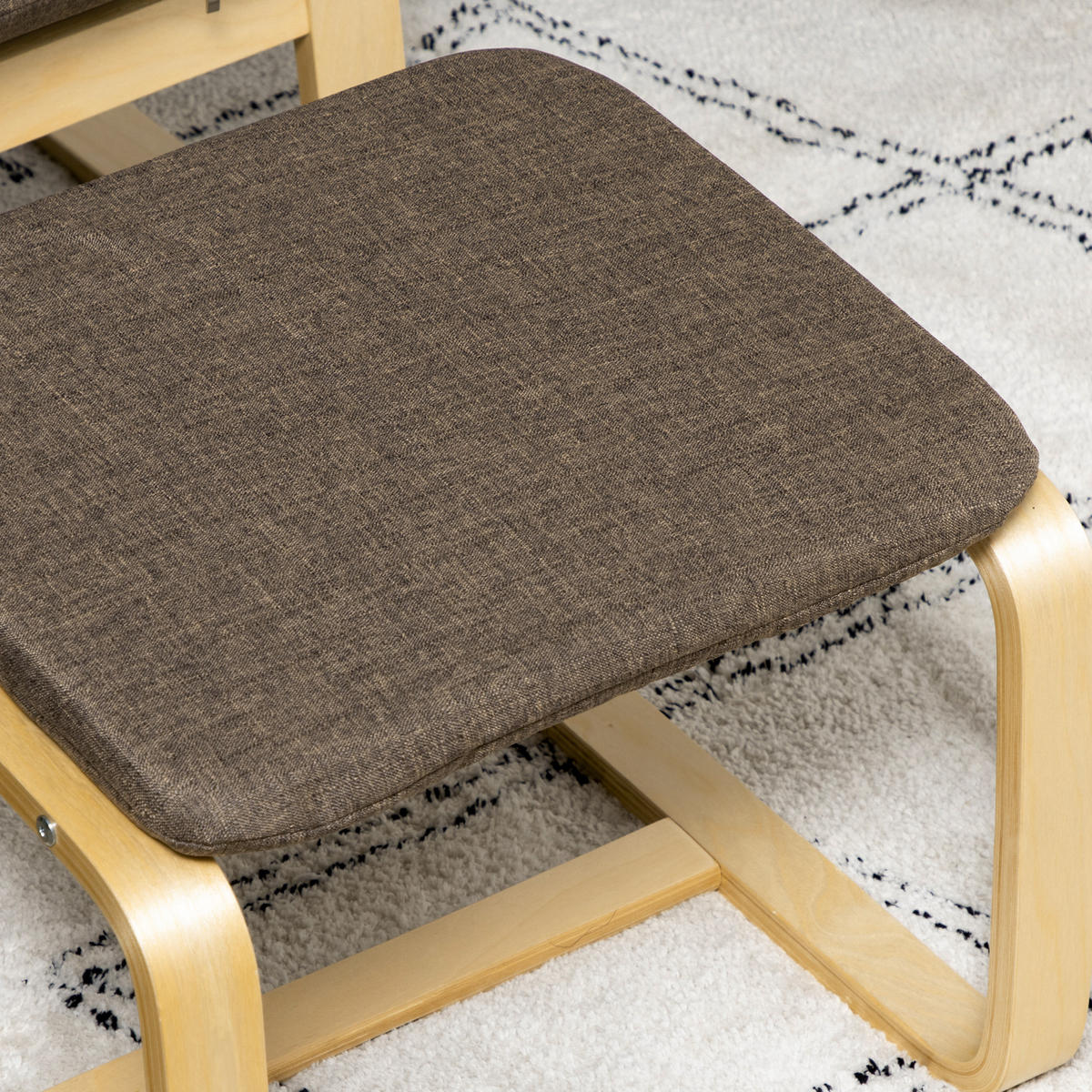 RELAXSESSELSET Braun - Braun, Kunststoff (80/99/66.5cm) - HOMCOM