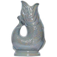 KARAFFE mit „Gluck-Gluck“-Geräusch 27,5/17/9,5 cm - Dunkelgrau, Keramik (1.2L) - Gluckigluck