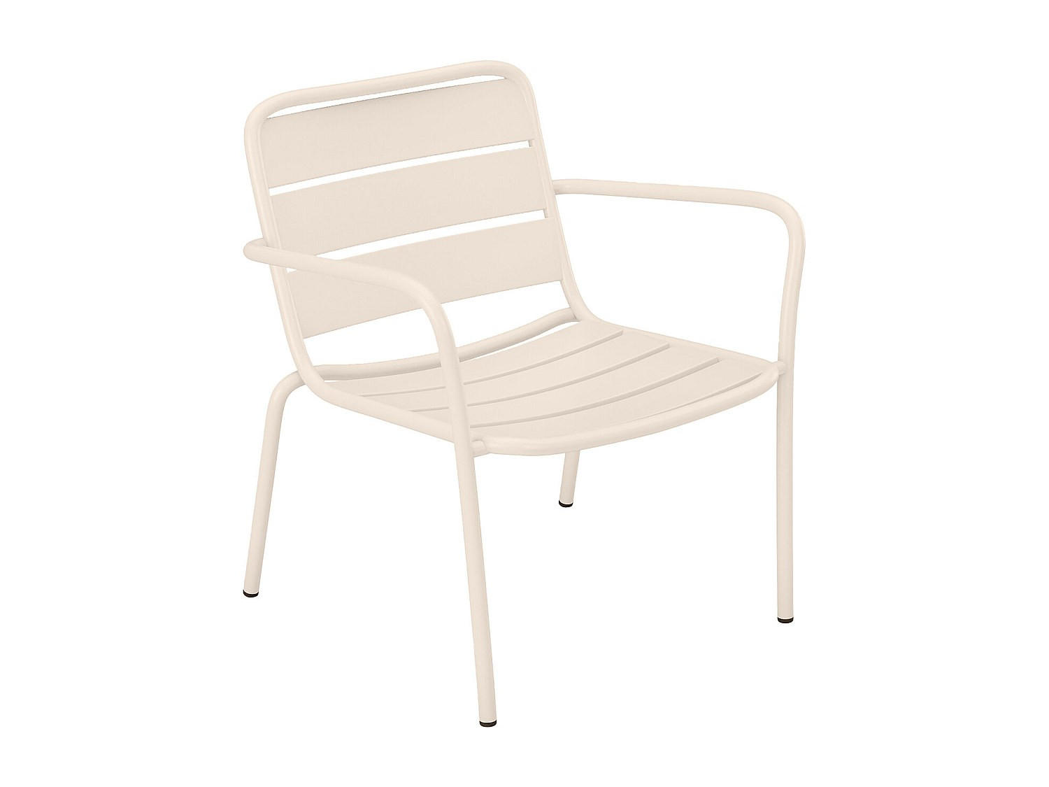 GARTENSESSEL - 1 -Sitzer - Stahl - beige - MIRMANDE - Beige, Metall (60/71.5/67.5cm) - Vente-Unique