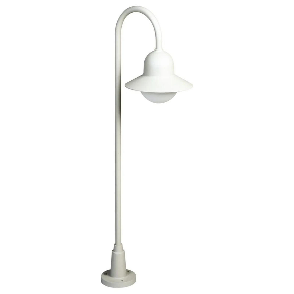 WEGELEUCHTE Weiß - Weiß, Metall (13.5/13.5/120cm) - click-licht