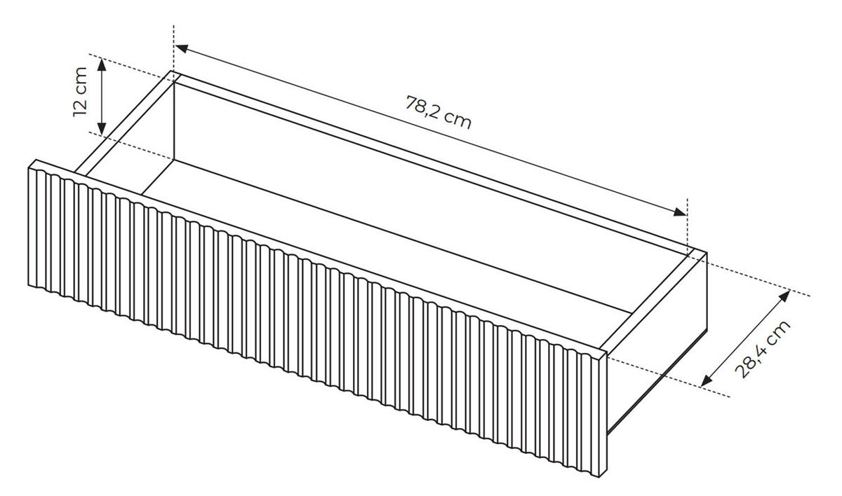 SIDEBOARD Senso beige 188 / 40 / 82cm - Beige, Holz/Holzwerkstoff (188/82/40cm) - Feldmann-Wohnen