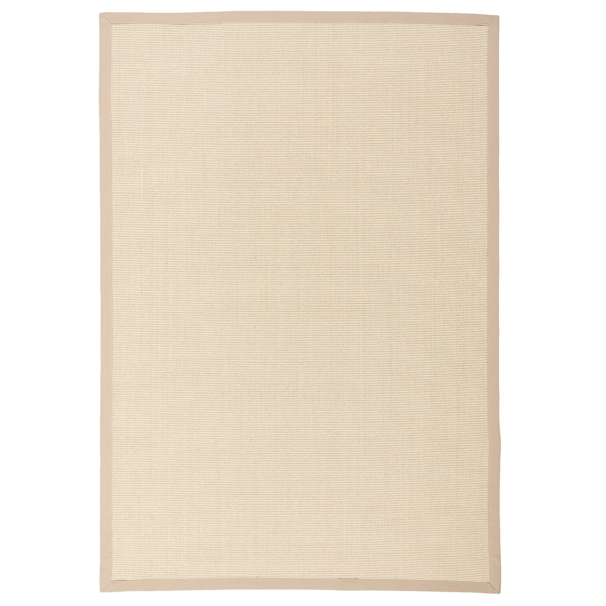 SISALTEPPICH NATURA KLASSISCH MIT BORDÜRE - Ecru, Textil (200/200cm) - Pergamon