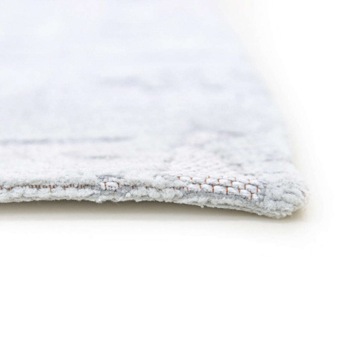 TEPPICH Tsingy Oyster Structures Baobab 80/250 cm - Grau, Textil (80/250cm) - Louis De Poortere