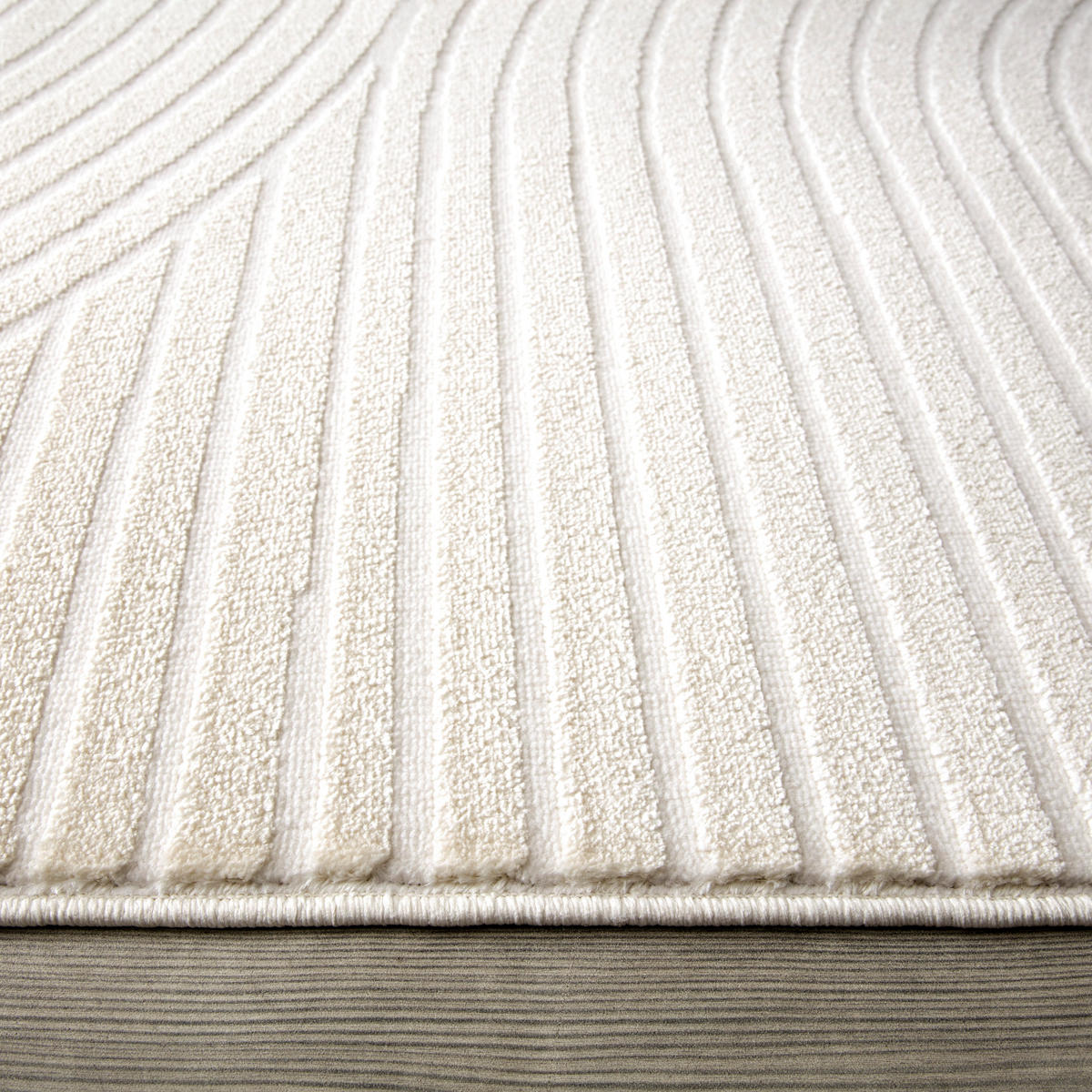KURZFLORTEPPICH 80/150 cm Luzern 651 - Creme, Textil (80/150cm) - Paco Home