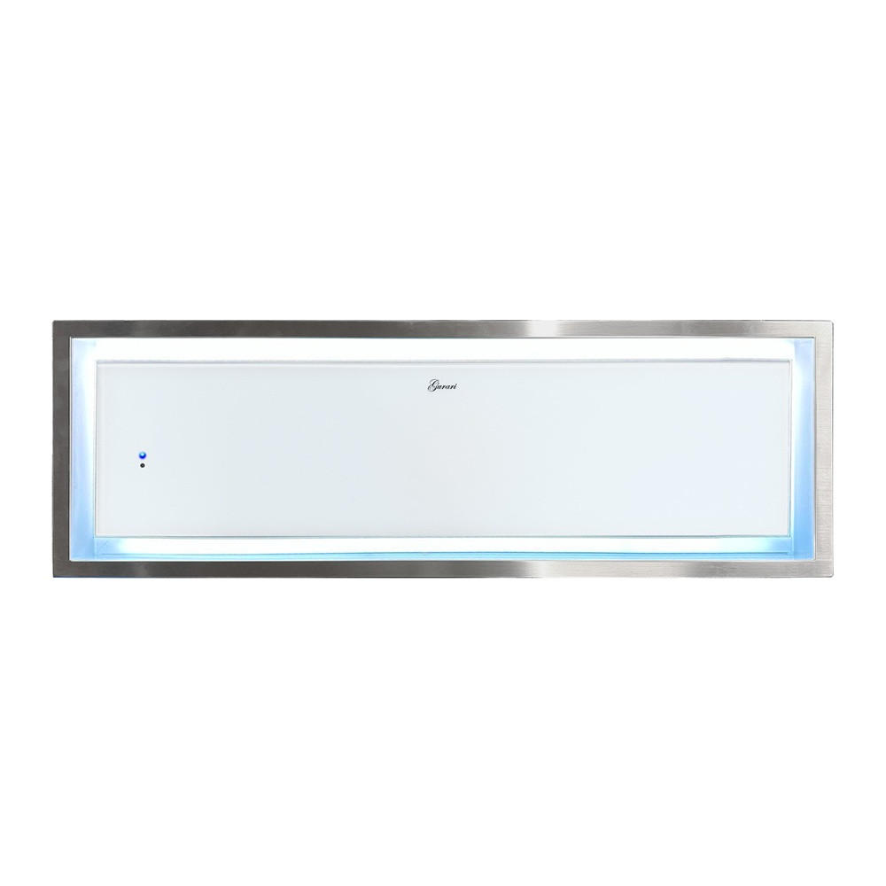 DUNSTABZUGSHAUBE GCH 974 SU 90 Diamond 90 cm Edelstahl - Silberfarben, Metall (90/32/30cm) - Gurari