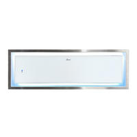 DUNSTABZUGSHAUBE GCH 974 SU 90 Diamond 90 cm Edelstahl - Silberfarben, Metall (90/32/30cm) - Gurari