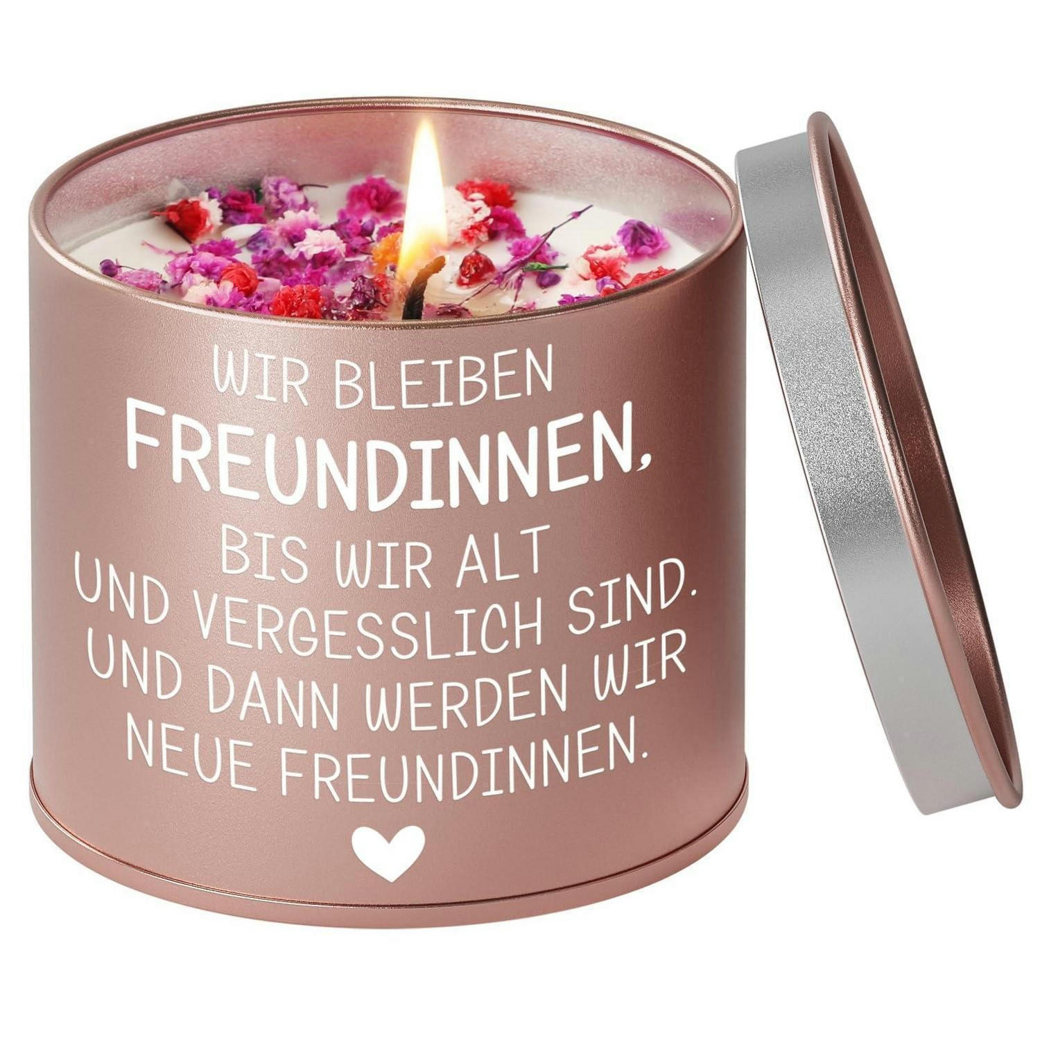 DUFTKERZE Lavendel 50 Stunden Brenndauer - Multicolor, Paraffin (7.5cm)