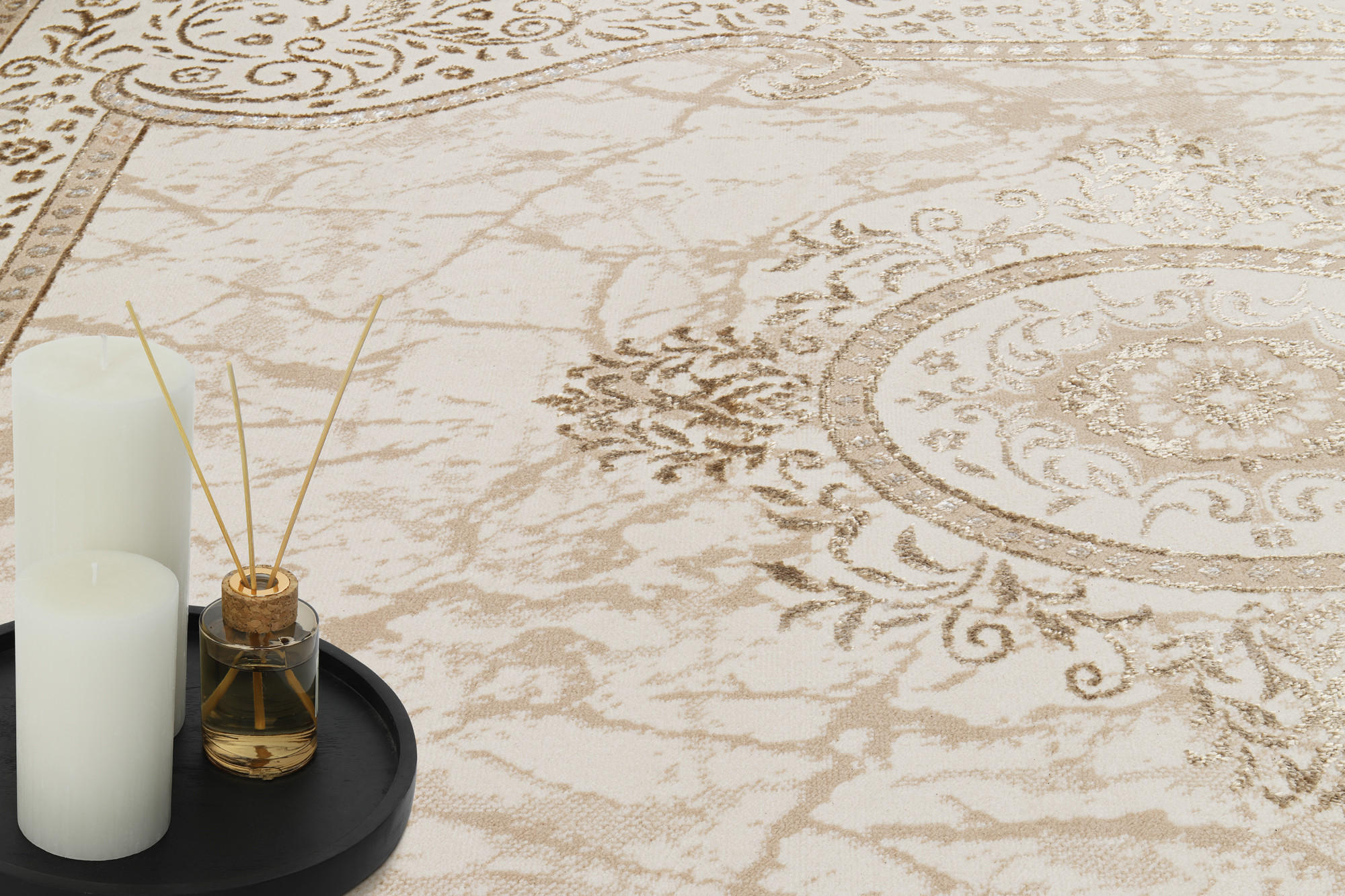 Thumbnail - Tapiso Teppich, Braun, Kunststoff, 200x300 cm, Teppiche & Böden, Teppiche, Flachgewebe-Teppiche