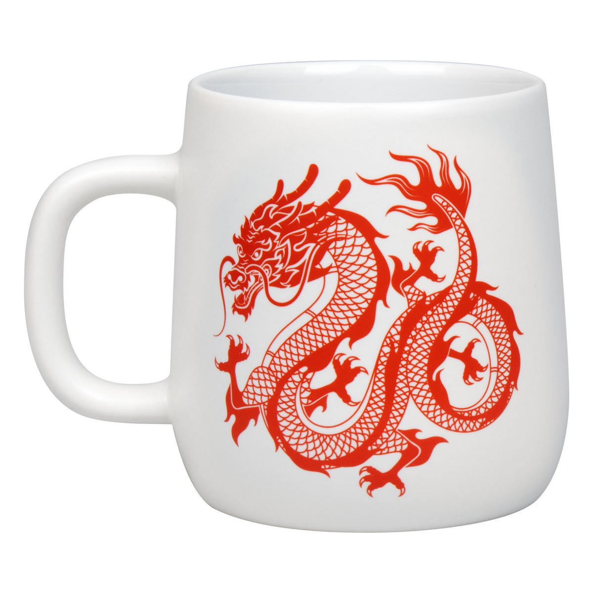 KAFFEEBECHER Red Dragon - Naturfarben, Keramik (0.4L) - Könitz