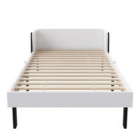 KINDERBETT 90x200 cm mit Lattenrost, Massivholz, Weiß - Weiß, Holz (90/200cm)