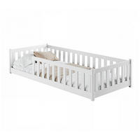 BETT 90/190 Maya Weiß - Weiß, Holz (90/190cm) - Petits-meubles