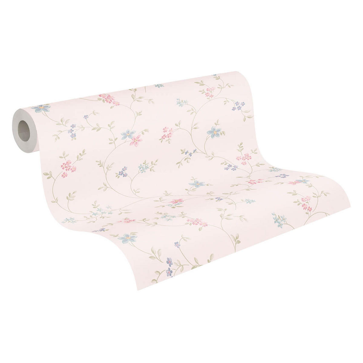 VLIESTAPETE Beige 53/1005 cm - Grün, Kunststoff/Textil (53/1000cm) - KUNSTLOFT