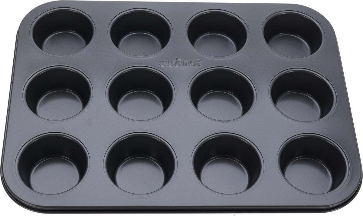 BACKBLECH Basic Schwarz 35.5X26.5X3.5 cm Metall - Schwarz, Metall (26.5/3.5/35.5cm) - Mondex